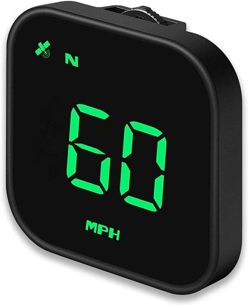 Digital Car HUD GPS Speedometer Head Up Display MPH KMH Compass