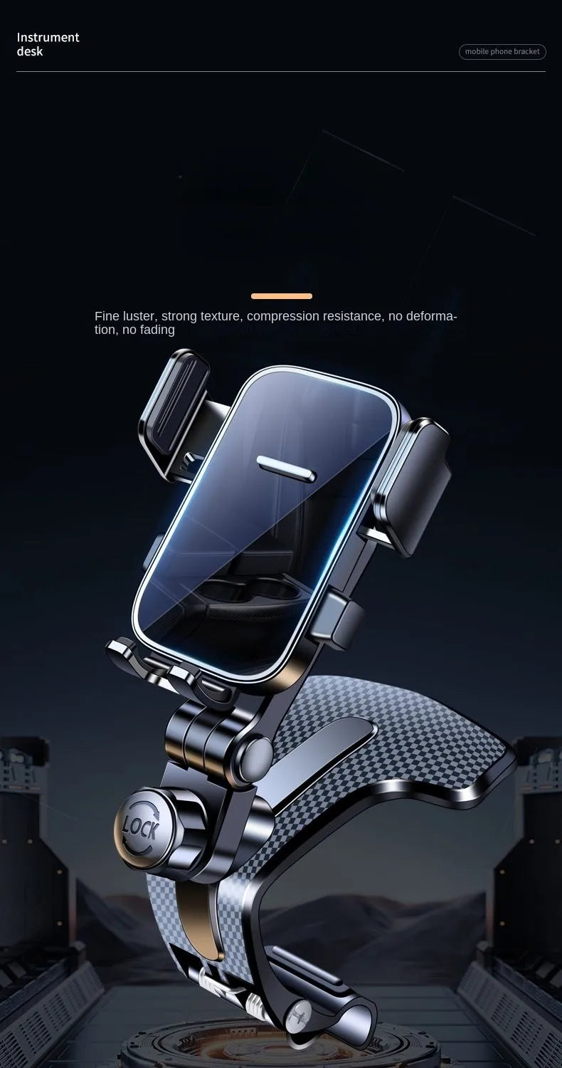 Mobile Phone Car Holder New Style Central Control Instrument PanelMulti-functional Car Universal Navigation Special Fixed Anti-s